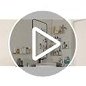 Lifewit Acrylic Floating Shelves for Bathroom - 14 Inch, Clear, 4 Pack