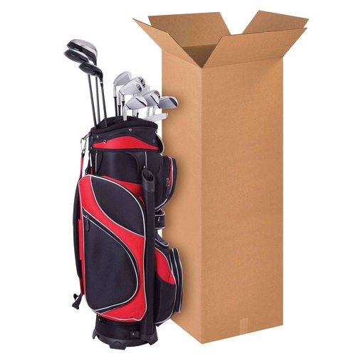 AVIDITI Long Boxes 6"L x 6"W x 48"H (25-Pack) Tall Corrugated Cardboard Box for Shipping, Packaging, Moving, Storage Box, Home or Business Strong Wholesale Bulk Boxes