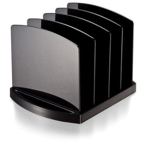 Officemate 2200 Series Standard Sorter, Black (22322) 6.8"x9.4"x8"