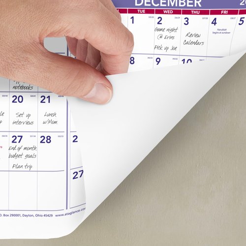 AT-A-GLANCE 2026 Wall Calendar, Monthly, 24" x 36", Extra Large, Paper (PM122826)