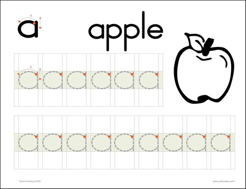 Channie’s My First Letters Workbook - Fun Letter Tracing for Kids Ages 3-5 | 40 Color-Coded Worksheets