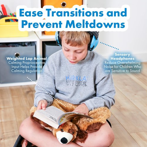 Harkla Classroom Sensory Kit for Kids - Ages 6 to 9 (Grade 1 to 3)
