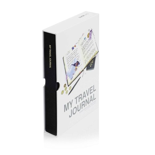 Suck UK SK MYTRAVEL2 My Travel Journal - Black