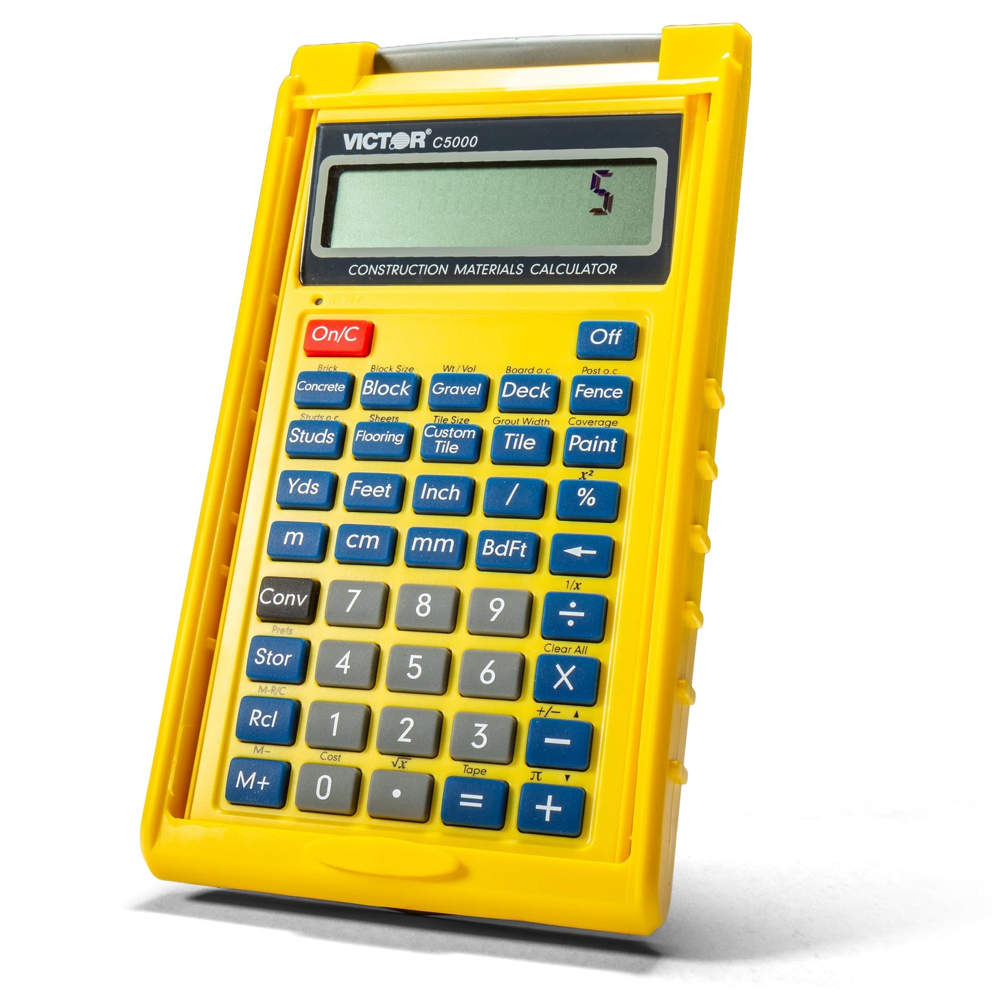 Victor C5000 Construction Materials Calculator with Protective Case