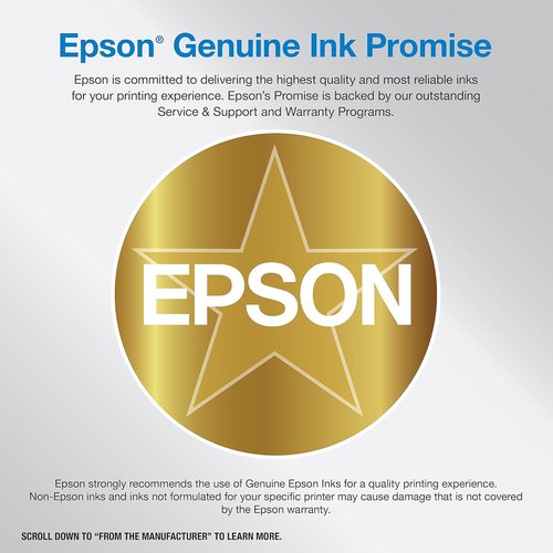 Epson EcoTank ET-2850 Wireless All-in-One Printer - Cartridge-Free, Scan & Copy, Auto 2-Sided - White