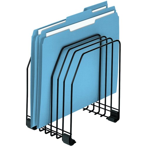 Fellowes Step File Junior Wire Organizer Rack (72613) and Workstation File Organizer (68112)