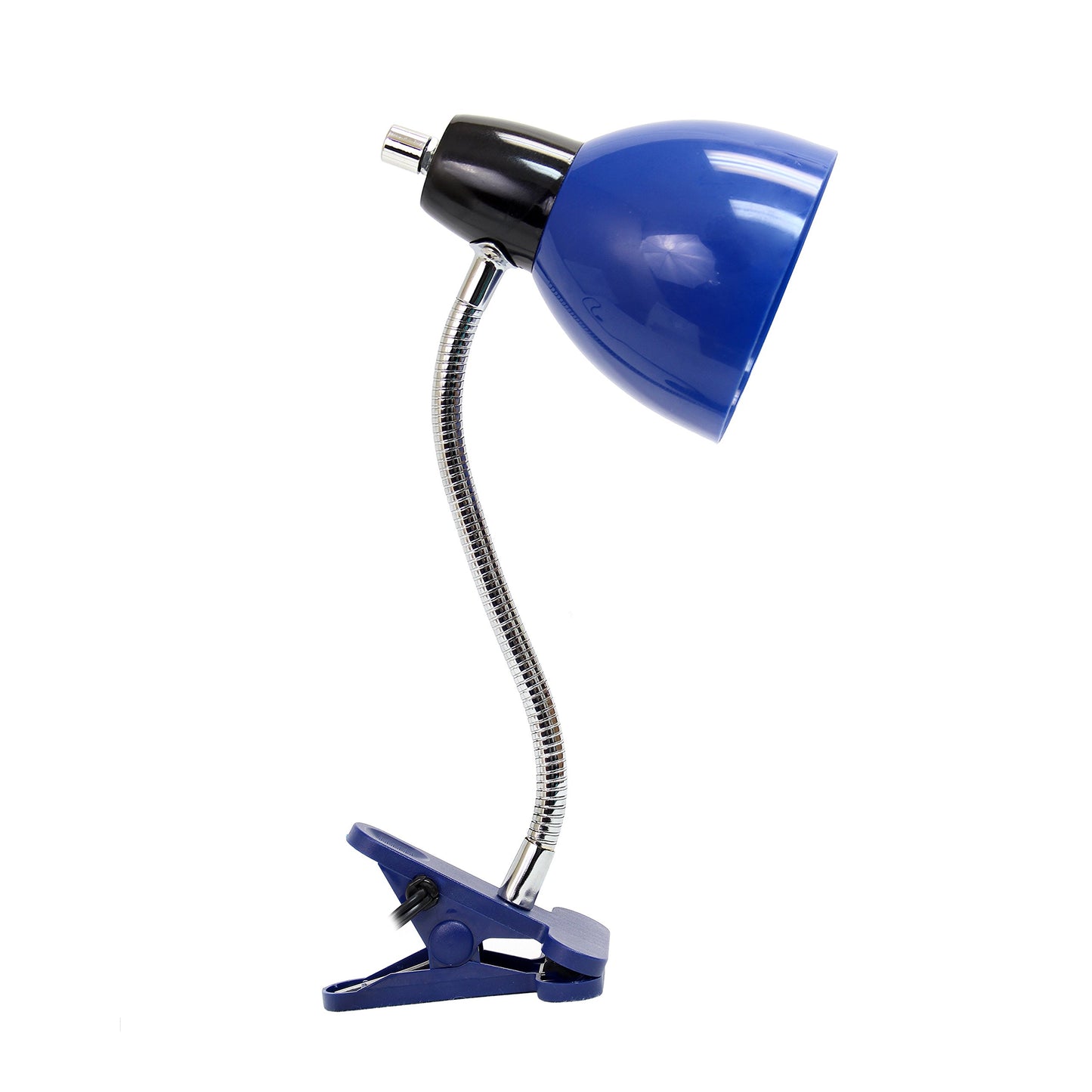 LimeLights Adjustable Clip Lamp Light, Blue