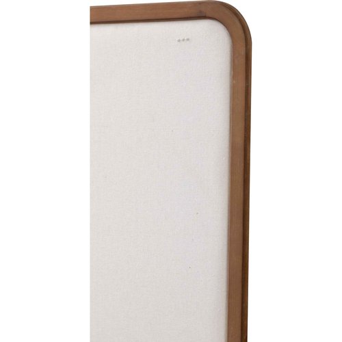 SOFE Farmhouse Bulletin Boards for Walls Decorative Hanging Pin Board, 30 ×18 inches Brown Wood Framed Rustic Vision Memo Board, Display Photo Board with Pins for Room School Office