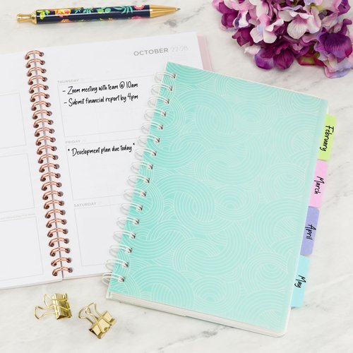 Avery Margin Ultra Tabs, 2.5" x 1", 2-Side Writable, Assorted Pastel Colors, 48 Repositionable Tabs (74867)