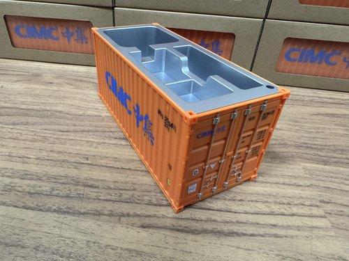 Yixoo Desk Organizer, Pen Pencil Holder, Business Name Cards Holder, Shipping Container Model Storage Box, Secret Storage Box with Multiple Compartments Office Supplies Multi-function (CIMC)