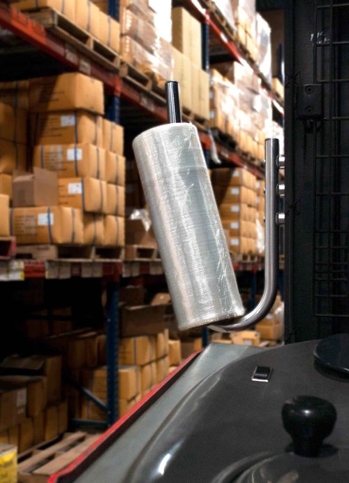 Stretch Wrap Holder w/High-Strength Magnets - Fits up to 20" Stretch Film - Rack Mountable - EP-770 - Made in USA