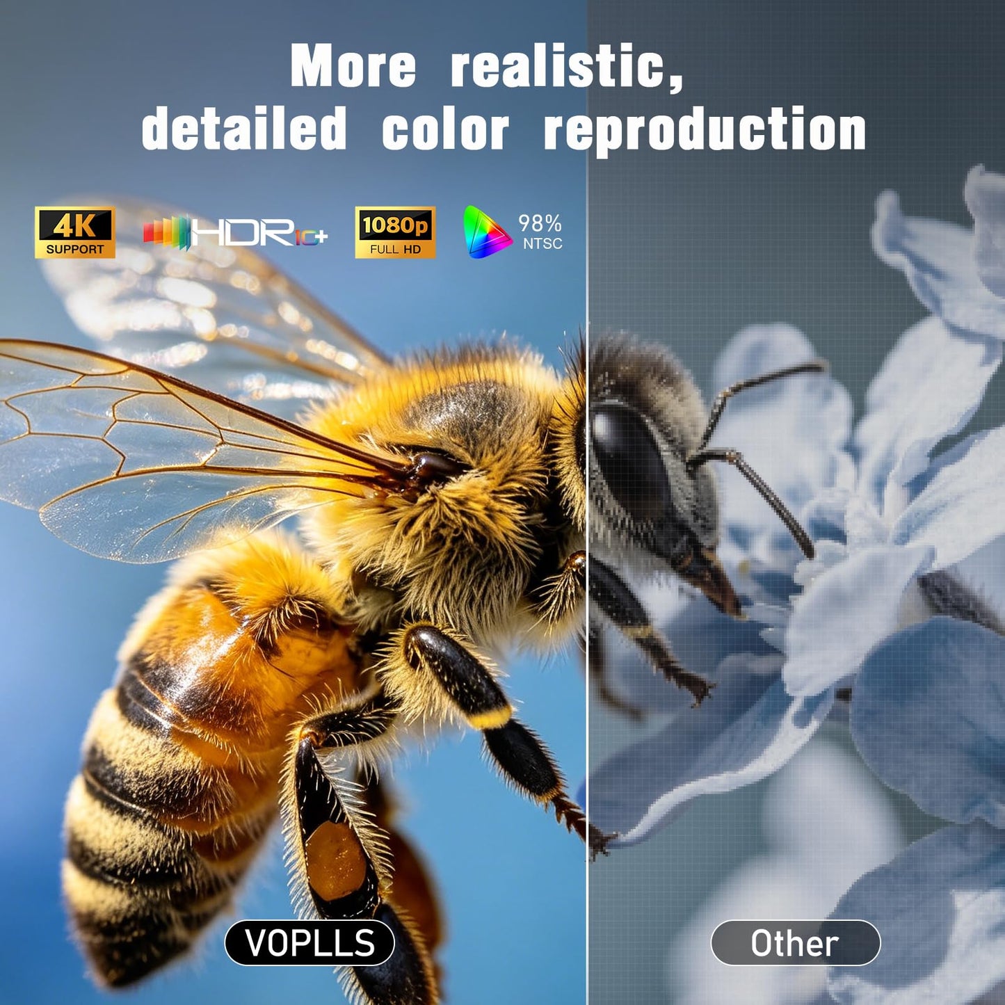 [3000 ANSI & Officially-Licensed APP]4K Projector with WiFi and Bluetooth, Auto Focus Keystone & Dolby Audio, Smart Outdoor Projector with Adjustable Stand for Home Theater Bedroom Ceiling(Cyan)