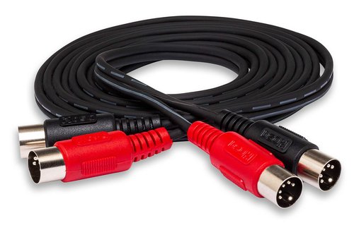 Hosa MID203 Dual MIDI Cable - 9.9 Feet, 3 Meter