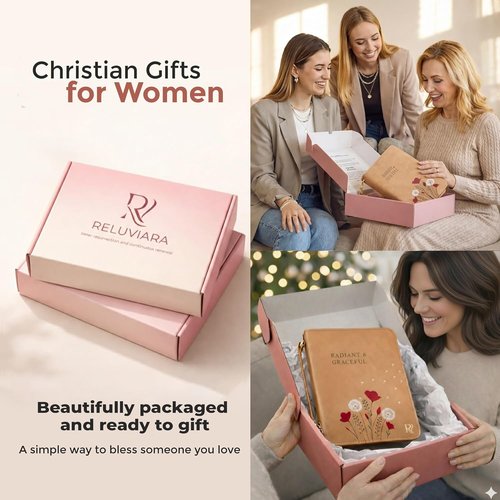 Regine Switzerland Bible Cover for Women - Durable PU Leather Case with Thumb Page Holder & Shoulder Strap | Elegant Christian Gift