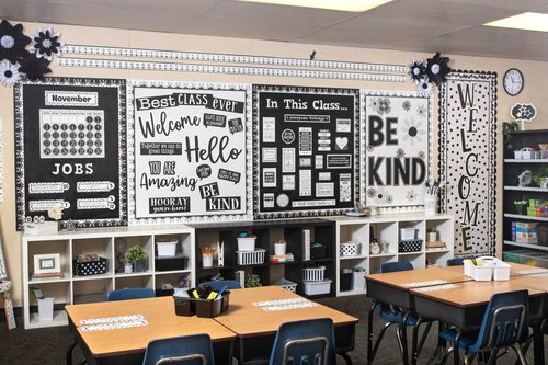 Teacher Created Resources Better Than Paper Bulletin Board Roll, Black - 77314