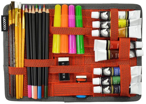 Cocoon CPG8RD GRID-IT!® 2013 Accessory Organizer - Medium 10.5" x 7.5" (Racing Red)
