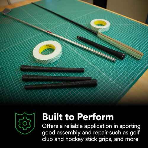 3M Double Coated Paper Tape 410M, Natural, 1 in x 36 yd, 5 mil