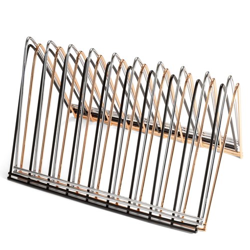 Officemate Triangular Wire File Sorter, Black (93150)