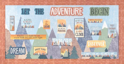 Teacher Created Resources Moving Mountains Better Than Paper Bulletin Board Roll