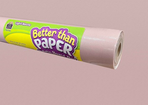 Light Mauve and Calming Blue Better Than Paper Bulletin Board Rolls