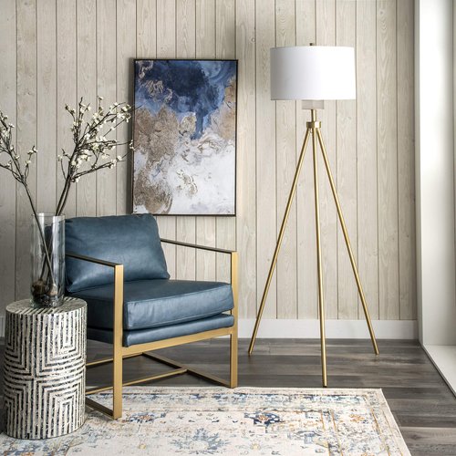 nuLOOM Wales 66" Metal Floor Lamp