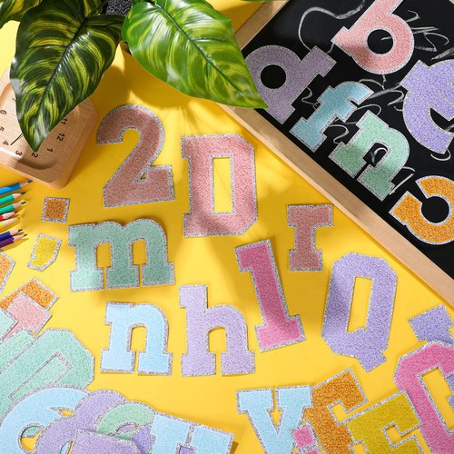 Mooliwe 134 Pcs 5 Inch Bulletin Board Letters for Classroom Alphabet Numbers Combo Set Cutouts Letter for Bulletin Board Display Chalkboard School Decor (Boho Pastel)