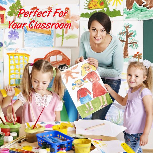 White Poster Paper 11x14 100 Pack Poster Board Bulk School Supplies