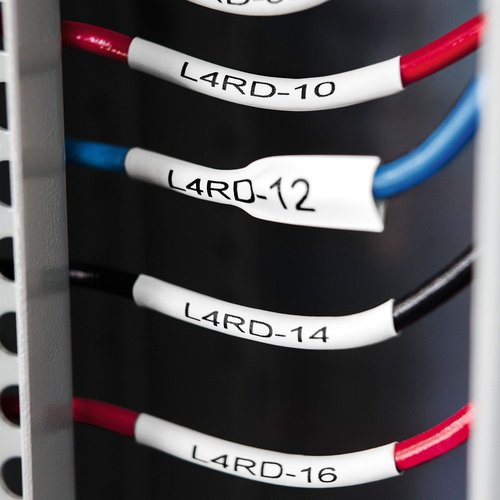 DYMO Industrial Label Maker | Rhino 4200 Label Maker Time-saving Hot Keys Prints Fast Durable For Job Sites and Heavy-Duty Labeling Jobs