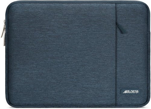 MOSISO 13-Inch Laptop Sleeve - Compatible with MacBook Air/Pro 2016-2026, Haze Blue Polyester Bag