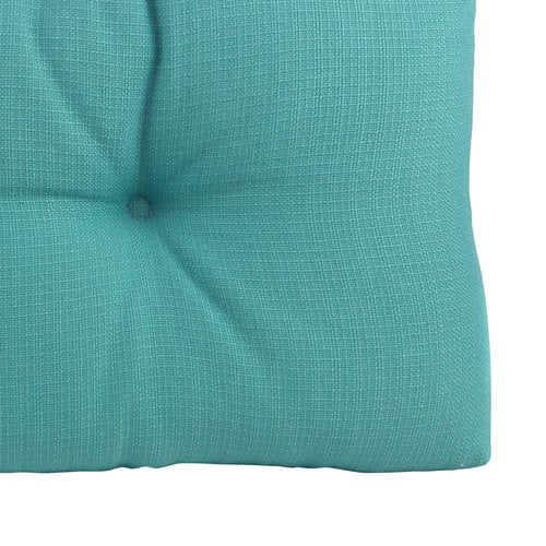Klear Vu The Gripper Omega Non-Slip Tufted Bench Cushion for Indoor Furniture, Entryway Storage, Bay Window, Corner Nook or Piano Seat, 35 Inches, 08 Teal