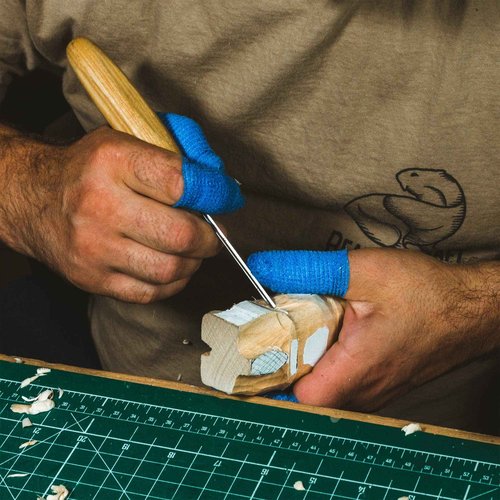 BeaverCraft NCT6 Cut Resistant Tape S14 Wood Carving Knives Kit Spoon Carving Tools