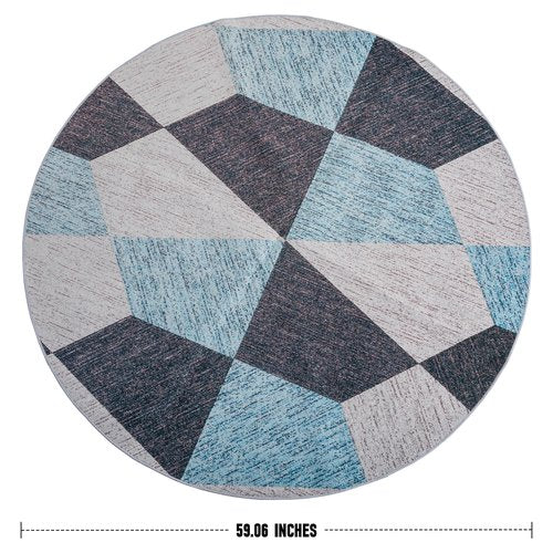 MYTHIA Non-Slip Massage Chair Mat – Floor Protection for Hardwood & Carpet