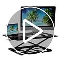 Black Mount-It! Standing Desk Converter 32x22 Inch Sit-Stand Sit-Stand Desk Riser