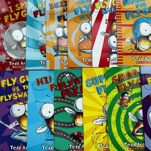 Fly Guy 1-16 Complete Collection Series Pack Set, 16 pcs Boxed Set,