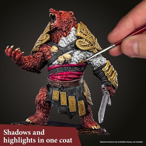 Army Painter Speedpaint 2.0 Most Wanted Paint Set - 24 x 18ml Acrylics with 2 Metallics & Free Brush for Miniatures