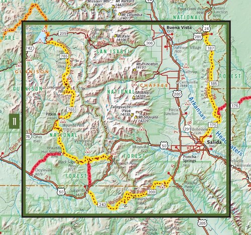 Idaho Adventure Series Map - Discover the Best Dirt Roads in Idaho for Thrilling Exploration