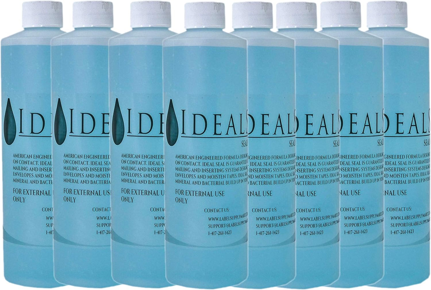 Skiennix Eight Pack Sealing Solution - Money Saver Postage Supplies (128 Oz Total)