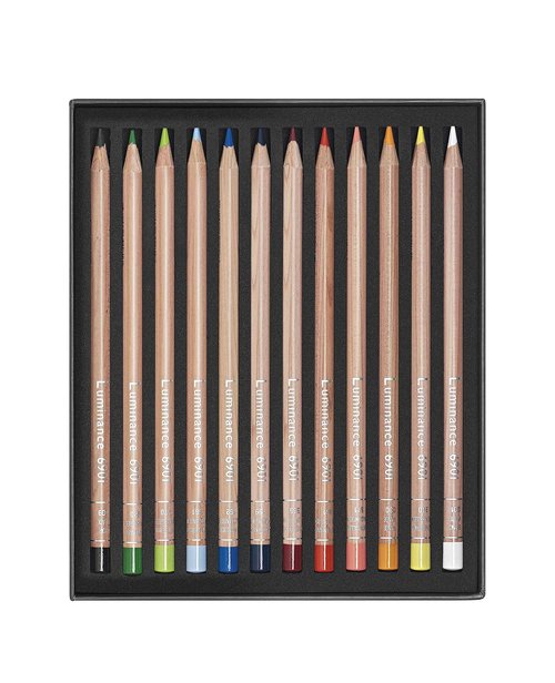 Caran d'Ache Box of 12 Colours LUMINANCE 6901™