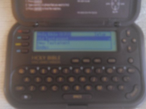 Franklin Kjb-1440 Electronic King James Holy Bible