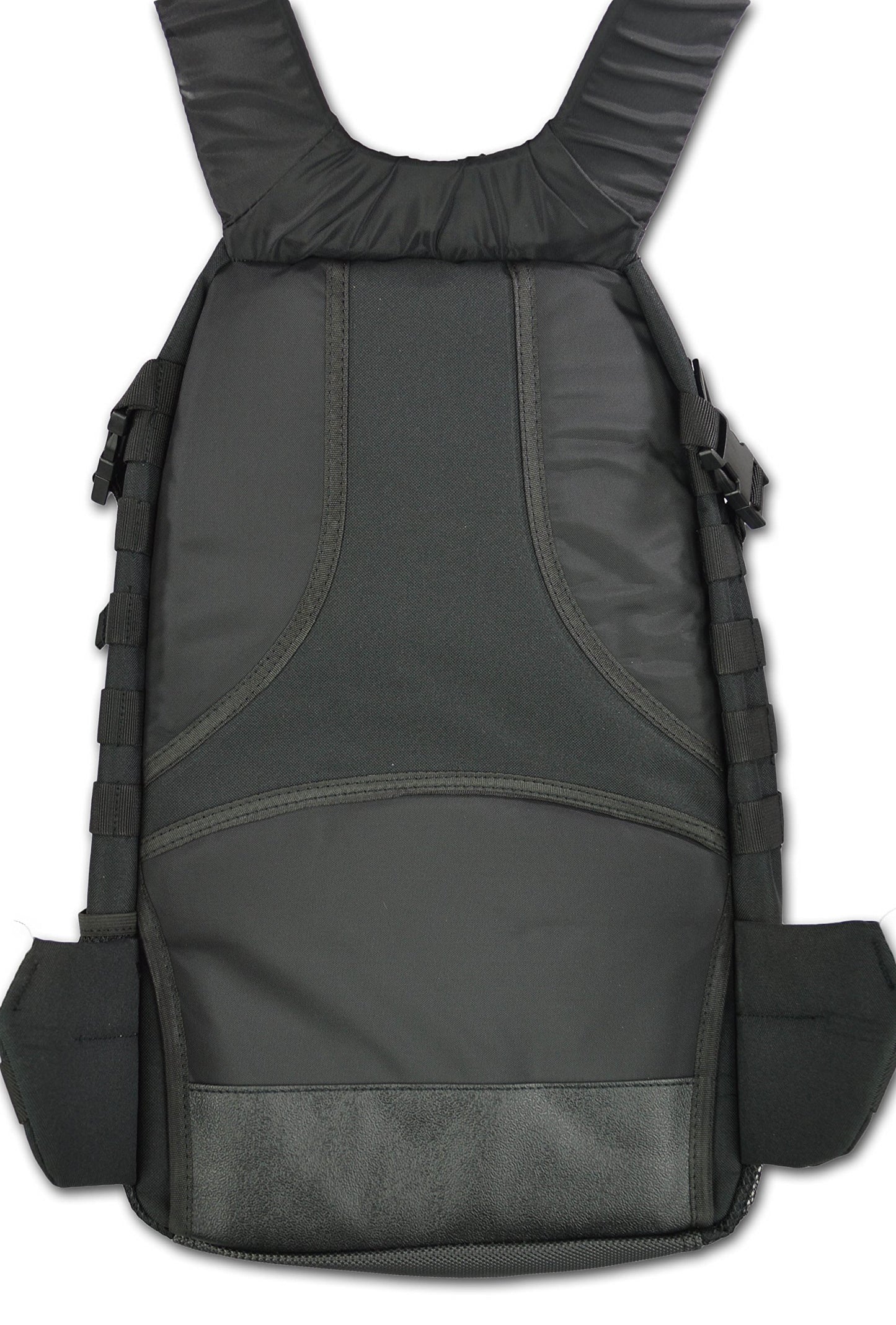 Lightning X Premium Tactical Medic Backpack w/Modular Pouches & Hydration Port (Stealth Black) Large