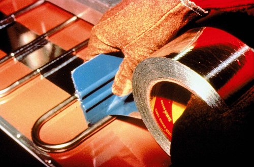 3M 85641 Aluminum Foil Tape, 2 in x 60 yd 4.6 mil, 425, Aluminum Foil, Silver