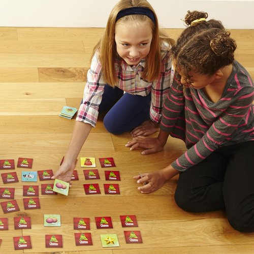 Mind Tools - Christmas Memory Match Game for Toddlers & Preschoolers - 48 Durable Matching Cards