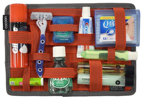 Cocoon CPG8RD GRID-IT!® 2013 Accessory Organizer - Medium 10.5" x 7.5" (Racing Red)