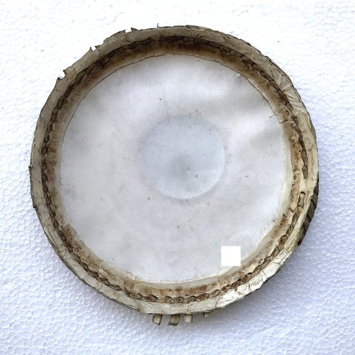 Professional Deluxe Quality 9 Inches Tabla Pudi Skin Head For Bayan Baneras Made