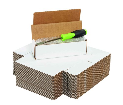 BOX USA Shipping Boxes Small 9"L x 6"W x 4"H, 50-Pack | Corrugated Cardboard Box for Packing, Moving and Storage