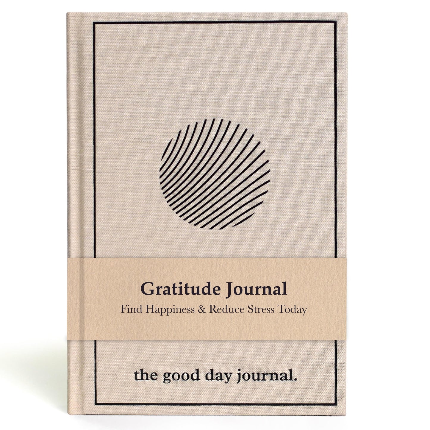 ANECDOTE. Gratitude Journal – The Good Day Journal for Happiness, Mindfulness and Reflection, Feel Happier and Less Stressed, Inspirational Daily Journal for Women & Men - Cream