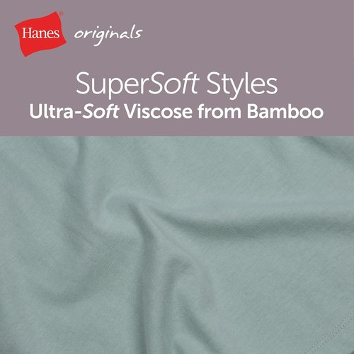 Hanes Women's Pajamas Set - Comfy SupertSoft Loungewear T-Shirt & Sleep Shorts | Cozy Sleepwear