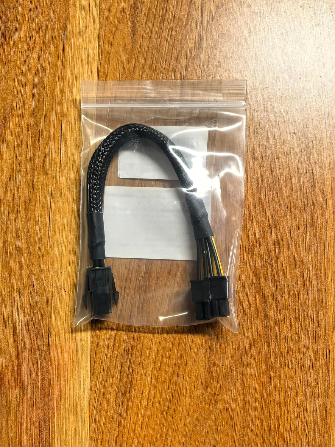 ZLKSKER 4 Pin to 8 Pin CPU Power Cable - 18AWG 8-Inch Extension for ATX 12V Power Supply