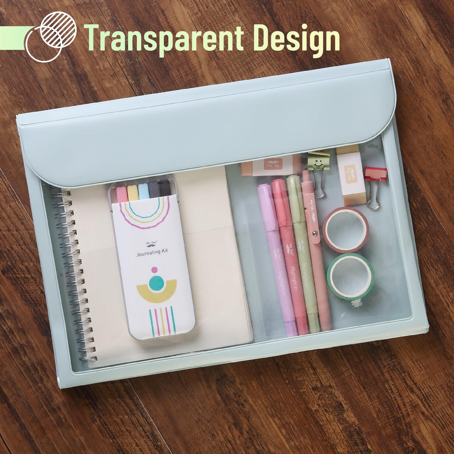 Mr. Pen- File Folder, Travel Folder for Documents, Document Organizer