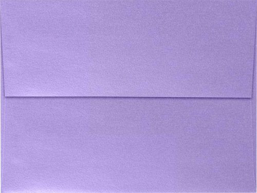 LUXPaper A6 Invitation Envelopes | Peel & Press | 4 3/4" x 6 1/2" | Amethyst Metallic | 80lb. Text | 250 Qty